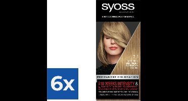 Syoss - Haarverf - 7_1 - Natuurlijk Middenblond - 115ml x 6