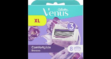 Gillette Venus Comfortglide Breeze Scheermesjes Voor Vrouwen - 8 Navulmesjes - Voordeelverpakking 6 stuks