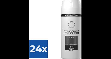 Axe Deospray Black Dry - 150 ml - Voordeelverpakking 24 stuks