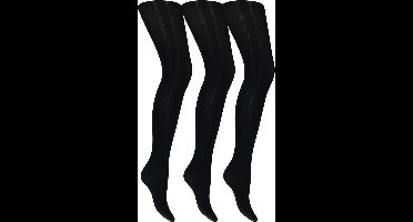 Apollo 3P Dames Panty 60 denier - Maat S/M