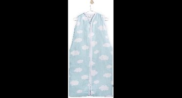Jollein Clouds - Babyslaapzak Hydrofiel Zomer - 70 cm - Jade - TOG 0.7