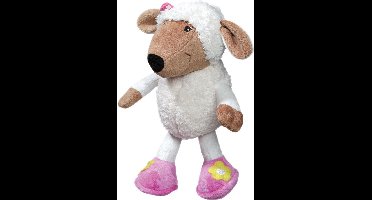 Flamingo Pluche Schaap - Hondenspeelgoed - 24 cm - Wit