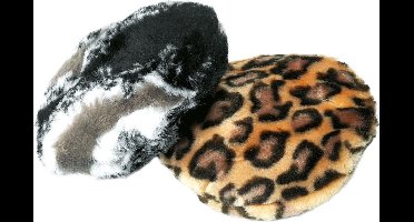 Flamingo Pluche Dotti - Hondenspeelgoed - 18 cm - Bruin;Zwart