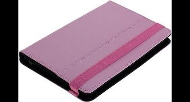 7" Tablet PC Kunstleer Case Bookstyle Klitteband
