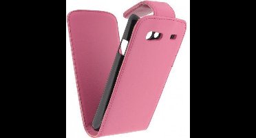 Xccess Leather Flip Case Samsung I9070 Galaxy S Advance Pink