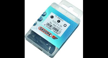 """GEDO bit v/kruiskopschroeven, pozidriv PZ, grootte bit 1, (inch) 1/4"""""""