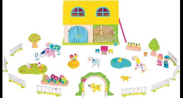 Goki | Houten Boerderij (53-delig) - Susibelle