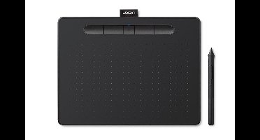 Wacom Intuos Pen & Bluetooth Small - Tekentablet - 152 x 95 mm - Zwart