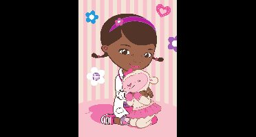 Associated Weavers Vloerkleed Tapijt Doc Mc Stuffins Doc and Lambie - 133x95cm