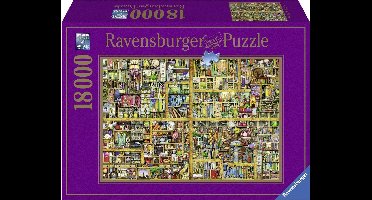 Ravensburger puzzel Colin Thompson Magical bookcase - Legpuzzel - 18000 stukjes