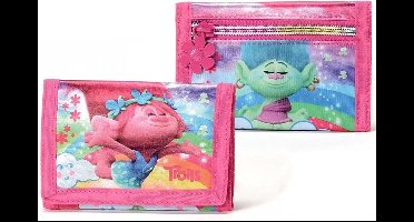 Trolls regenboog - Portemonnee - roze
