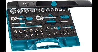 "Dopsl.set 1/4""+3/8"" 46-dlg nr. 882 Hazet"