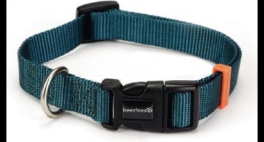 Halsband uni do groen 48-70cm x 25mm