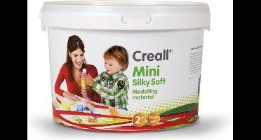 Mini Silky Soft Boetseerklei assortiment 350gr - Felle Kleuren