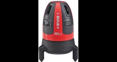 SOLA Lijnlaser Multicross 9X met laserbril en doelplaat