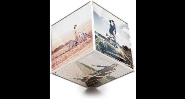 Balvi Foto kubus draaiend Kube - Formaat - 10 x 10 foto's