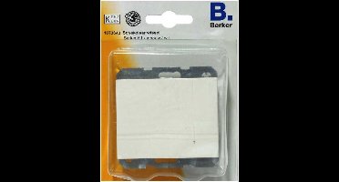 BERKER K1 wisselschakelaar - Inbouw - Wit