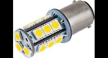 (BAY15D) 1157 - 5050 - 24V - 18 SMD - Warm wit