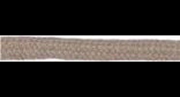 Cordial - schoenveters - beige  dun rond fijn geweven - veterlengte 90 cm 5-7 gaatjes