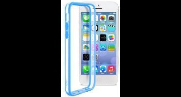 Puro iPhone 5C Bumper Case Transparent Blue