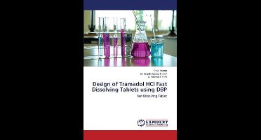 Design of Tramadol Hcl Fast Dissolving Tablets Using Dbp