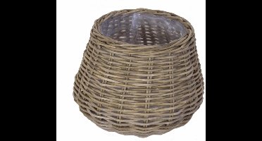 Plantenmand-Bol-Bloempot-Rietenmand-Rotan-Dia 30/40xH30-Rond