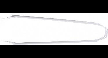 spatbord stang 28 wit