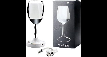 RGB/CW tafellamp design LED wijn glas