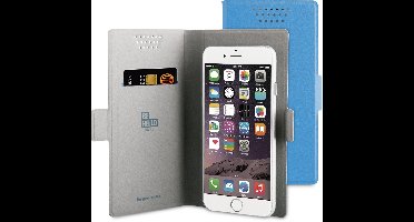 BeHello Universele Book Case met Sticker Magneet Maat XXL - Blauw