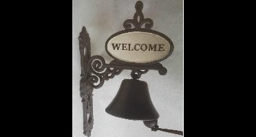 MadDeco - gietijzeren - Deurbel - Welcome