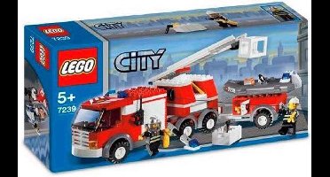 LEGO City Brandweerwagen - 7239