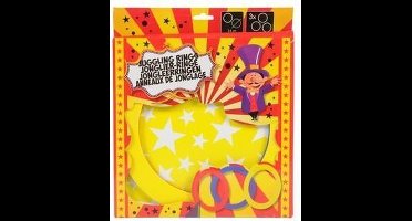 Eddy Toys Jongleerringen 3-stuks 24 cm