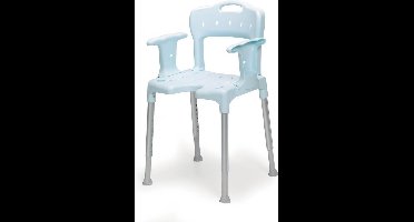 Etac Swift douchestoel blauw