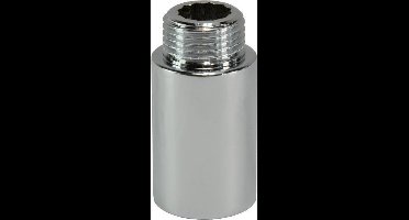 Wiesbaden Kraanverlengkoppeling 1/2 X 40 Chroom