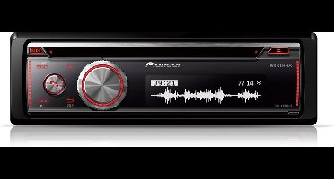 Pioneer DEH-X8700Bt - Autoradio Enkel DIN - USB -CD -Bluetooth