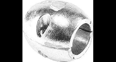 Talamex Schroefas anode bolvorm / SCHROEFAS ANODE 50MM ALUMINIUM