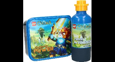 LEGO Drinkfles en Broodtrommel - Legends of Chima
