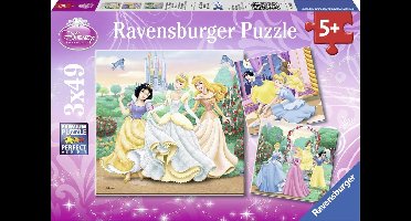 Ravensburger Disney Princess Prinsessendroom - Drie puzzels van 49 stukjes