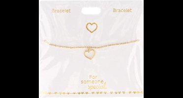 Depesche armband goud plated vriendschapssieraad voor kinderen.