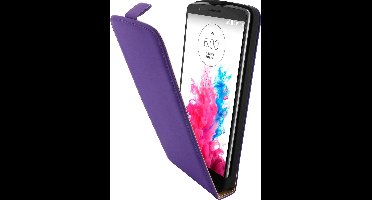 Mobiparts - paarse premium flipcase - LG G3