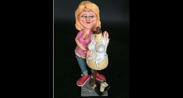 Kleermaakster – kleding styliste – beeldje – beroepen – funny jobs – warren stratford – 8x7x22 cm