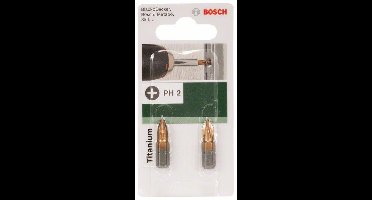Bosch - Schroefbit Titanium PH PH 2, 25 mm