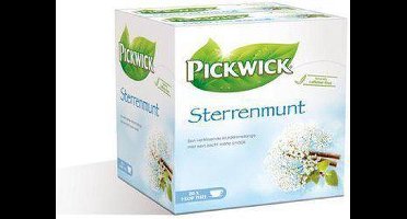 Pickwick Sterrenmunt Thee - 2 gram sterrenmunt - 4x20 zakjes