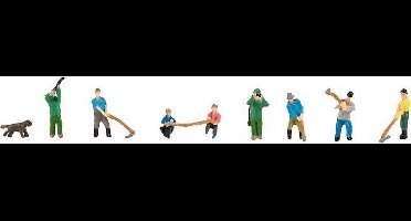 Faller - Forestry workers and hunters - FA155601 - modelbouwsets, hobbybouwspeelgoed voor kinderen, modelverf en accessoires