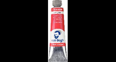 Van Gogh Acrylverf Roze - Acrylpaint - 366 Quinacridonerose - Acrylic Verf Paint - Acrylaatverf - Roze Hobbyverf - Watergedragen Verf - Sneldrogende Pigmentrijke Verf - 40ml