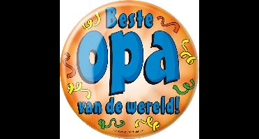 Paperdreams - XL Button - Liefste Opa - Doorsnee 10 cm