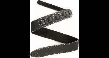 Fame Strap Heavyweight Pro Black 6 cm Black - Gitaarband