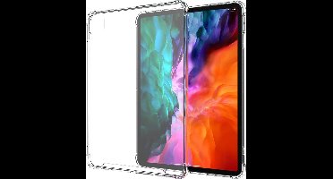 Hoes geschikt voor Apple iPad 11 2020, Shockproof siliconen case met Schokbestendig Transparant cover