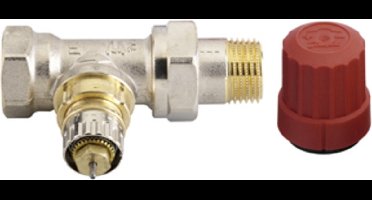Danfoss thermostatische radiatorafsluiter recht verkort 3/4 Kvs = 057 m3/h RA N20