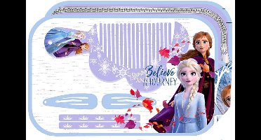 Kids Licensing Haaraccessoires Frozen 2 Meisjes 28 Cm Lila/blauw 6-delig